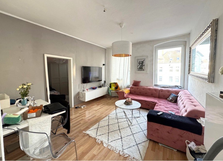 Wohnzimmer Etagenwohnung Braunschweig