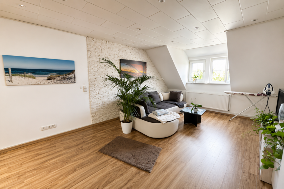 Wohnzimmer III Etagenwohnung Braunschweig