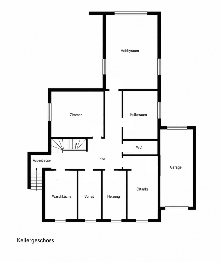 Grundriss KG Einfamilienhaus K�nigslutter am Elm