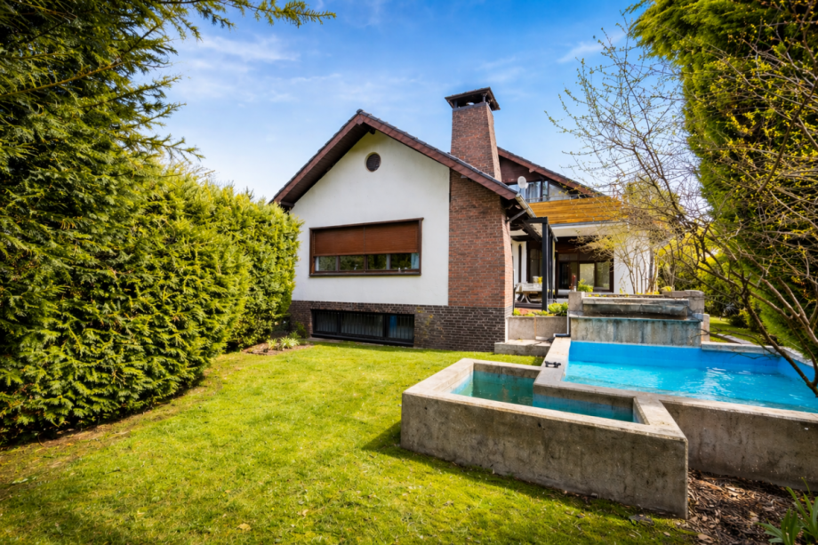 Gartenansicht Einfamilienhaus K�nigslutter am Elm