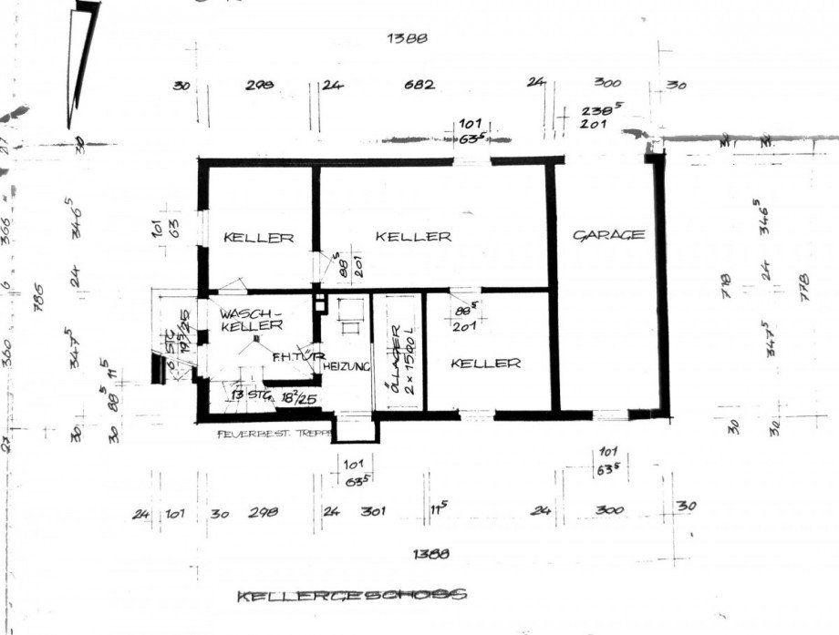 Grundriss KG Einfamilienhaus Lengede