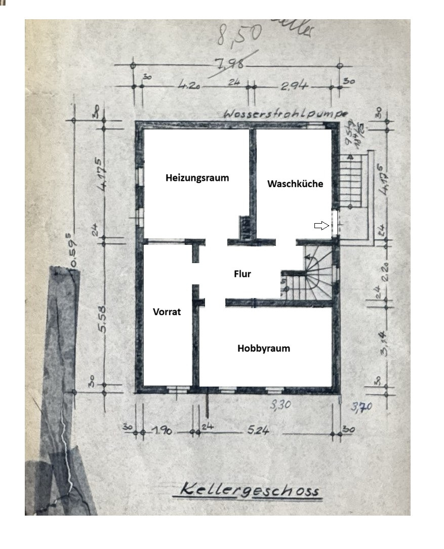 Grundriss KG Einfamilienhaus Braunschweig