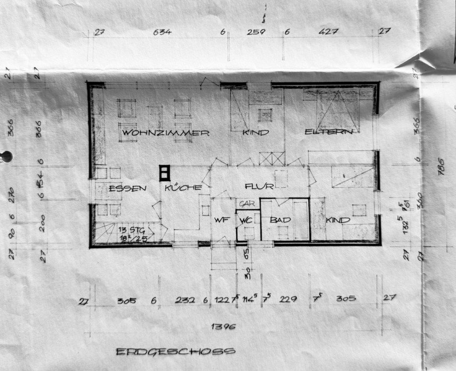 Grundriss EG Einfamilienhaus Lengede