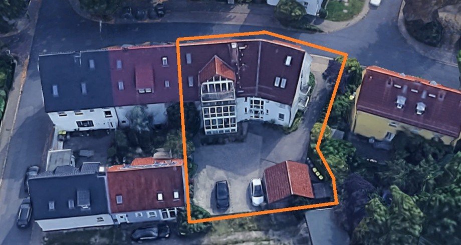 Luftbild Erdgeschosswohnung Braunschweig