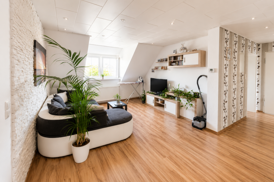 Wohnzimmer Etagenwohnung Braunschweig