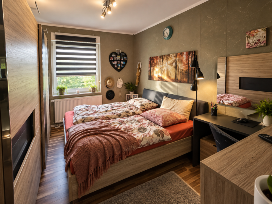 Schlafzimmer OG Reihenmittelhaus Braunschweig