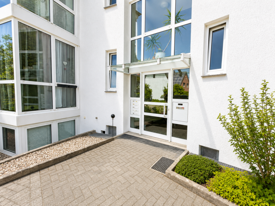 Hauseingang Wohnanlagen Braunschweig