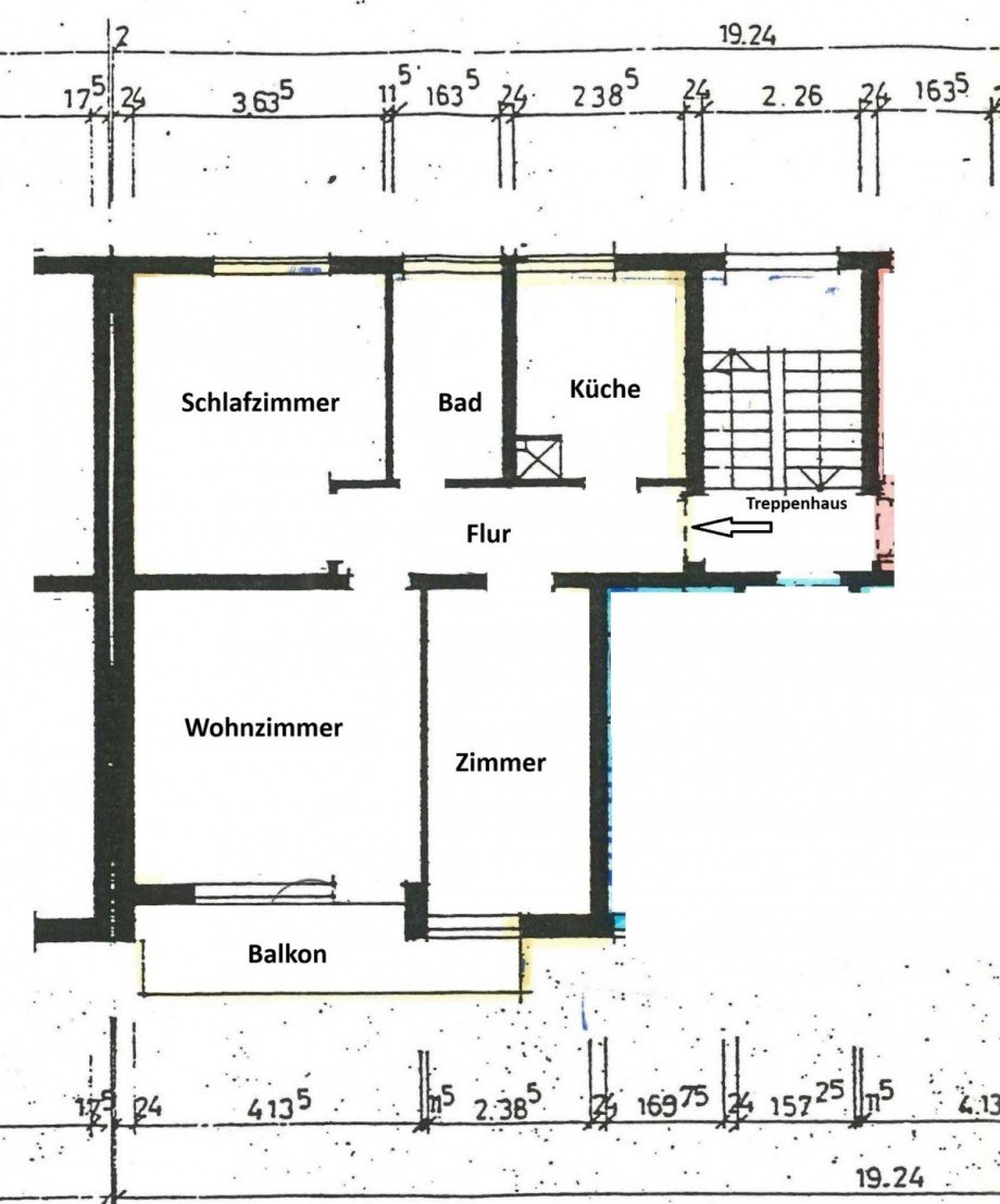 Grundriss Etagenwohnung Salzgitter
