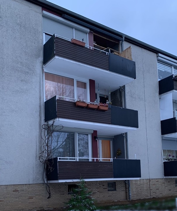 R�ckansicht Salzgitter - Lebenstedt Etagenwohnung VERKAUFT!!! Ruhig gelegene 3 Zimmerwohnung mit Balkon in Lebenstedt!