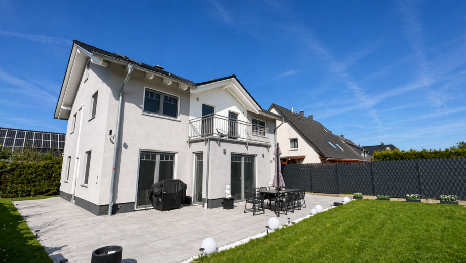 Gartenansicht Einfamilienhaus Braunschweig