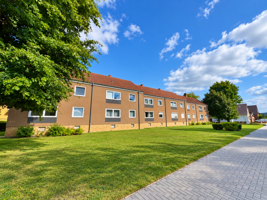 Strassenansicht Etagenwohnung Salzgitter