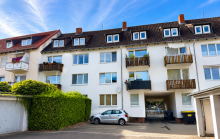 Hofansicht Innenstadtlage! Dachgeschosswohnung mit Ausbaureserve und KFZ-Stellplatz