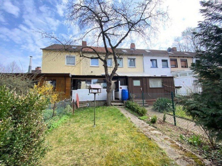 Gartenansicht Reihenmittelhaus Braunschweig
