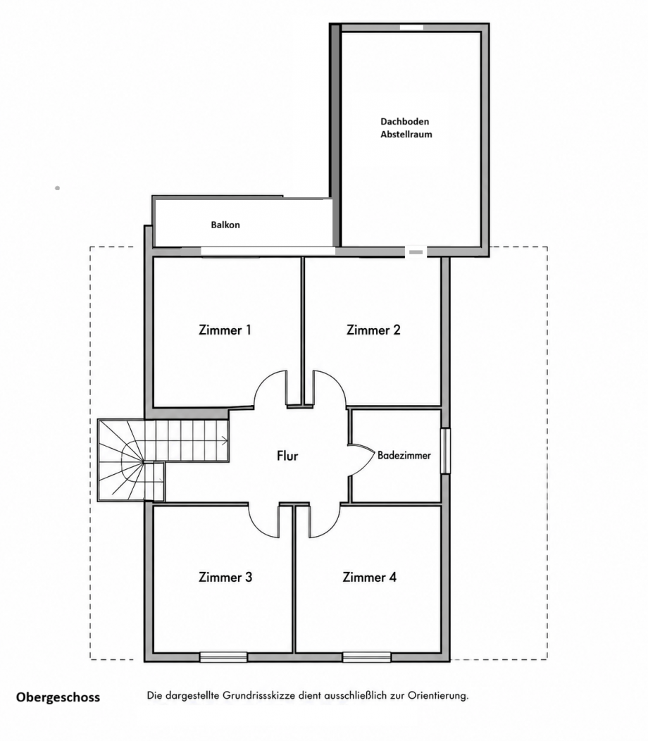 Grundris DG Einfamilienhaus K�nigslutter am Elm