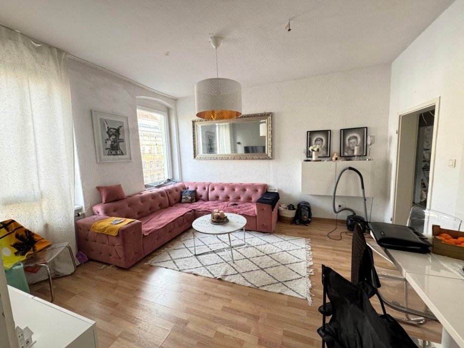 Wohnzimmer (2) Etagenwohnung Braunschweig
