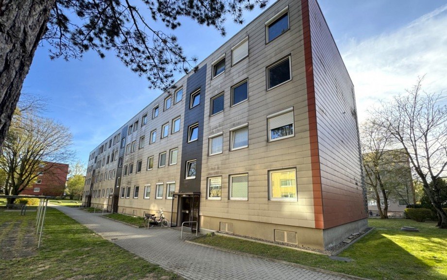 Frontansicht Erdgeschosswohnung Braunschweig