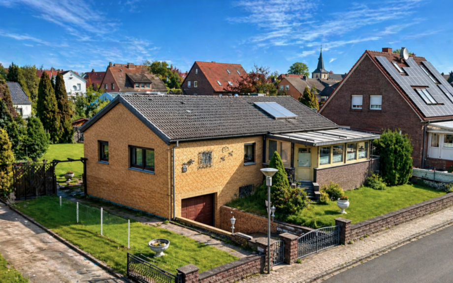Strassenansicht Einfamilienhaus Lengede